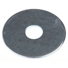 【666-7781】ワッシャ 外径40.0mm M10 スチール(100個入り)