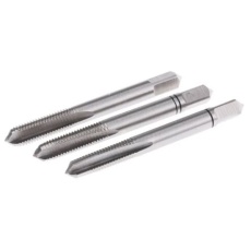 【668-1096】1本 HSS ねじタップ、3/8→ 24UNF