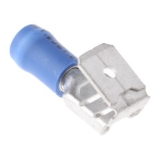 【FVDDFM2-250B(PA)】JST メス スペードコネクタ、ピギーバック Terminal ( タイプ: 1mm2 → 2.6mm2 16AWG → 14AWG、青