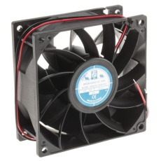 【703-3451】軸流ファン 電源電圧:12 V dc DC 92 x 92 x 38mm