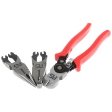 【710-0646】プライヤセット 3個 ハイカーボンスチール