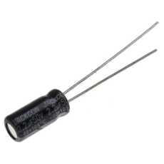 【711-1416】2.2μF、50V dc コンデンサ、ラジアル、スルーホール ±20%、-40℃～105℃