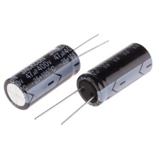 【711-2078】47μF、400V dc コンデンサ、ラジアル、スルーホール ±20%、-25℃～105℃