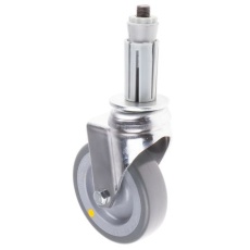 【712-4875】キャスター、50kg、ホイール径:80mm