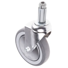 【712-4881】キャスター、100kg、ホイール径:125mm