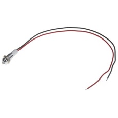 【722-7798】パイロットランプ、12V dc、緑、赤、実装ホールサイズ:6mm