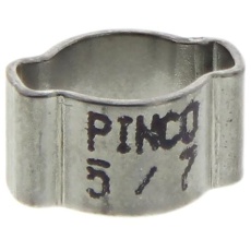 【726-3586】ホースクリップ 5 → 7mm 6mm ステンレス鋼(5個入り)