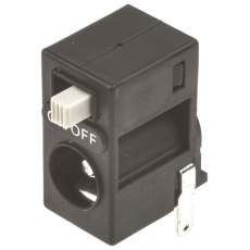 【734-7378】DC電源ソケット、2.5mm、6.5mm、2.0A、PCBマウント