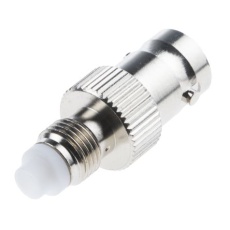 【738-5771】同軸変換アダプタ FME - BNC ジャック - ジャック