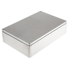 【749-1876】端子ボックス、ステンレス鋼、未塗装、300 x 80 x 200mm IP66