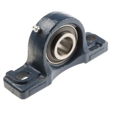 【750-8955】ピローブロックベアリング、内径:22.22mm、鋳鉄、長さ:5-1/2インチ
