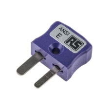 【769-1145】熱電対コネクタ、熱電対コネクタタイプ、タイプE熱電対用、4mm