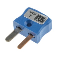 【769-1164】熱電対コネクタ、熱電対コネクタタイプ、タイプT熱電対用、4mm