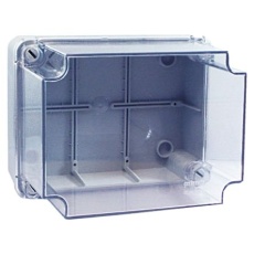 【769-6144】ABS樹脂 240 x 135 x 320mm IP55 グレー