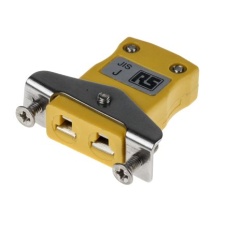 【771-8862】熱電対コネクタ、熱電対コネクタタイプ、タイプJ熱電対用、4mm