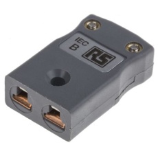 【774-7194】熱電対コネクタ 熱電対コネクタタイプ タイプB熱電対用 4mm