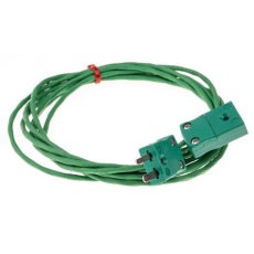 【779-9697】タイプ K 熱電対ケーブル/延長リード線、フラットペア、7 / 0.2mm、+260℃、2m