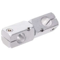 【786-6107】接続部品 M6 接続クランプ アルミ