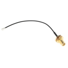 【794-2835】RF 同軸ケーブル 50 Ω RP-SMA U.FL 100mm