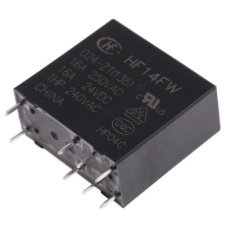 【800-4508】パワーリレー 24V dc 1c接点 20A 基板実装