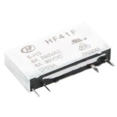 【800-4546】パワーリレー、5V dc、SPST、6A、基板実装