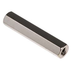 【806-6705】スタンドオフ 六角 黄銅 M4 x 35mm