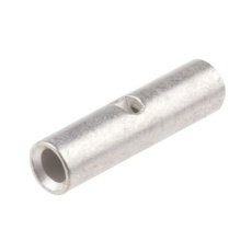 【809-2375】スプライスコネクタ 1.5mm2 2.5mm2 16AWG 14AWG 非絶縁 バットスプライス シルバー