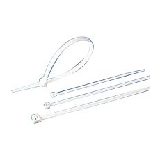 【811-1767】結束バンド、550mm x 12.7 mm、ナチュラル、ナイロン 66、50 個入り(50個入り)