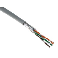【812-4791】Cat5e イーサネットケーブル 305m グレー S/UTP(305m入り)
