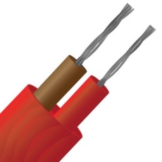 【814-0103】タイプ K 熱電対ケーブル/熱電対線、フラットペア、7 / 0.2mm、+105℃、25m