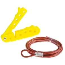 【818-8060】ロックアウト、4穴 、ナイロン PVC、鋼鉄