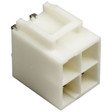 【B04P-VL(LF)(SN)】JST ストレート 基板接続用ピンヘッダ 4極 6.2mm 2列、スルーホール実装