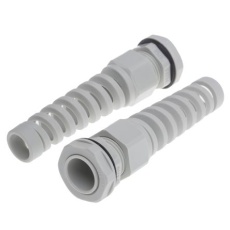 【822-9587】ケーブルグランド、径:PG13.5、材質:ナイロン 66 難燃性、自消性