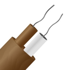 【827-5782】タイプ T 熱電対ケーブル/熱電対線、フラットペア、7 / 0.2mm、+260℃、50m