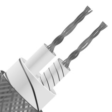 【827-5877】タイプ J 熱電対ケーブル/熱電対線、フラットペア、7 / 0.2mm、+350℃、100m