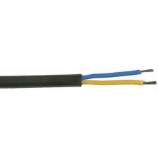 【827-5886】タイプ J 熱電対ケーブル/熱電対線、フラットペア、7 / 0.2mm、+105℃、25m