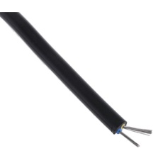 【827-5889】タイプ J 熱電対ケーブル/熱電対線、フラットペア、7 / 0.2mm、+105℃、50m