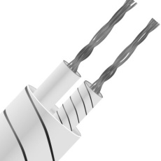 【827-6069】タイプ J 熱電対ケーブル/熱電対線、フラットペア、1/0.2mm、+350℃、25m