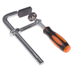 【829-6183】クランプ、Fクランプ、160mm