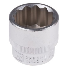 【830-4085】ソケット 3/8インチ ソケットサイズ:23mm