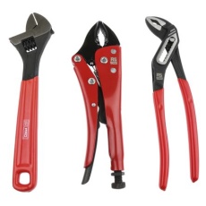 【833-5938】プライヤセット 3個 鉄