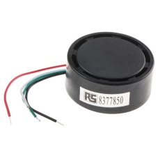 【837-7850】連続、低速 / 高速パルス 電磁ブザーコンポーネント、105dB、ワイヤリード