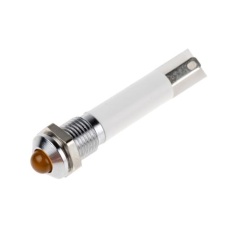 【838-5558】パイロットランプ 24V dc オレンジ 実装ホールサイズ:8mm