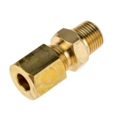 【839-9529】圧縮継手、圧縮継手タイプ、熱電対またはPRTプローブ用、6mm