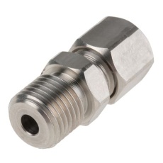 【839-9572】圧縮継手、圧縮継手タイプ、熱電対またはPRTプローブ用、4.5mm