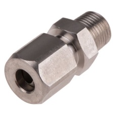 【839-9591】圧縮継手、圧縮継手タイプ、熱電対またはPRTプローブ用、6mm