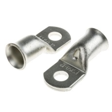 【841-7661】リングターミナル、内径:16.5mm、12mm、ナチュラル
