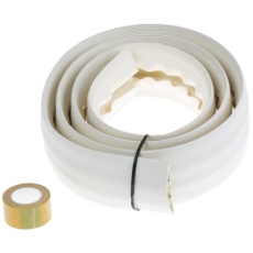 【865-9524】床用モール、内径:19mm、長さ:1.83m、白