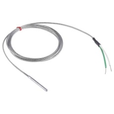 【872-2534】接地型熱電対、Kタイプ、+350℃、ケーブル長さ:2m