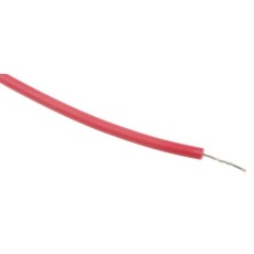 【874-0273】26 AWG フックアップワイヤー/計装ケーブル、100m、赤 、XLPE、600 V(100m入り)
